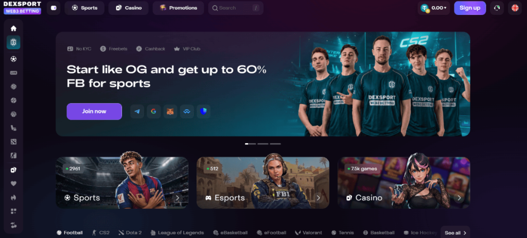 Dexsport: Reseña Completa de la Casa de Apuestas con Bitcoin 2026